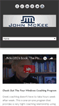 Mobile Screenshot of johnmmckee.com